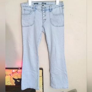 Wild fable flared low rise jeans